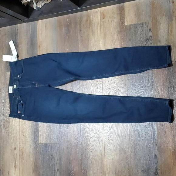 Hudson NWT high waist skinny Barbara jeans dark wash - Picture 1 of 8